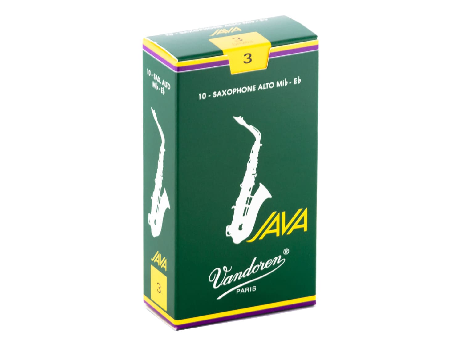 Vandoren Alto Sax Blätter Java Green 3,0