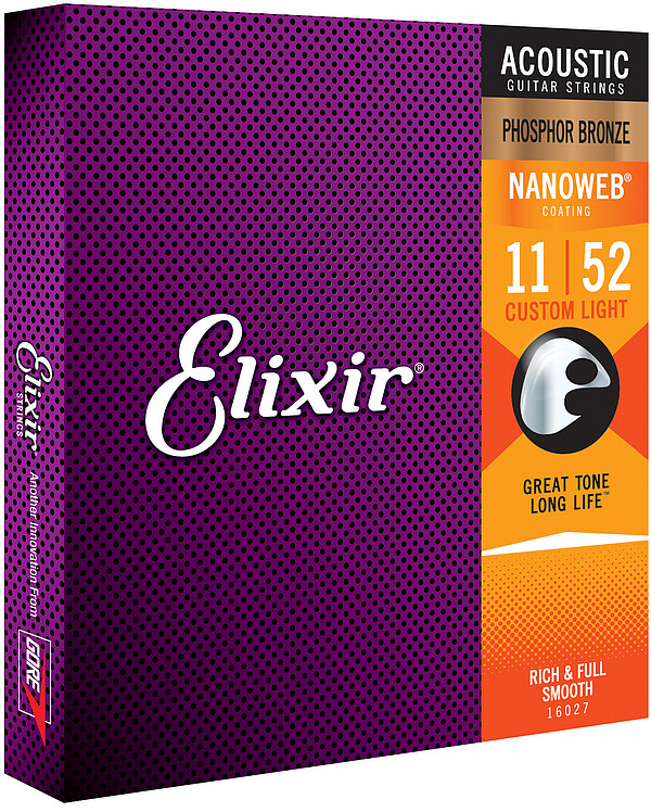 Elixir Nanoweb Phosphorbronze 16027