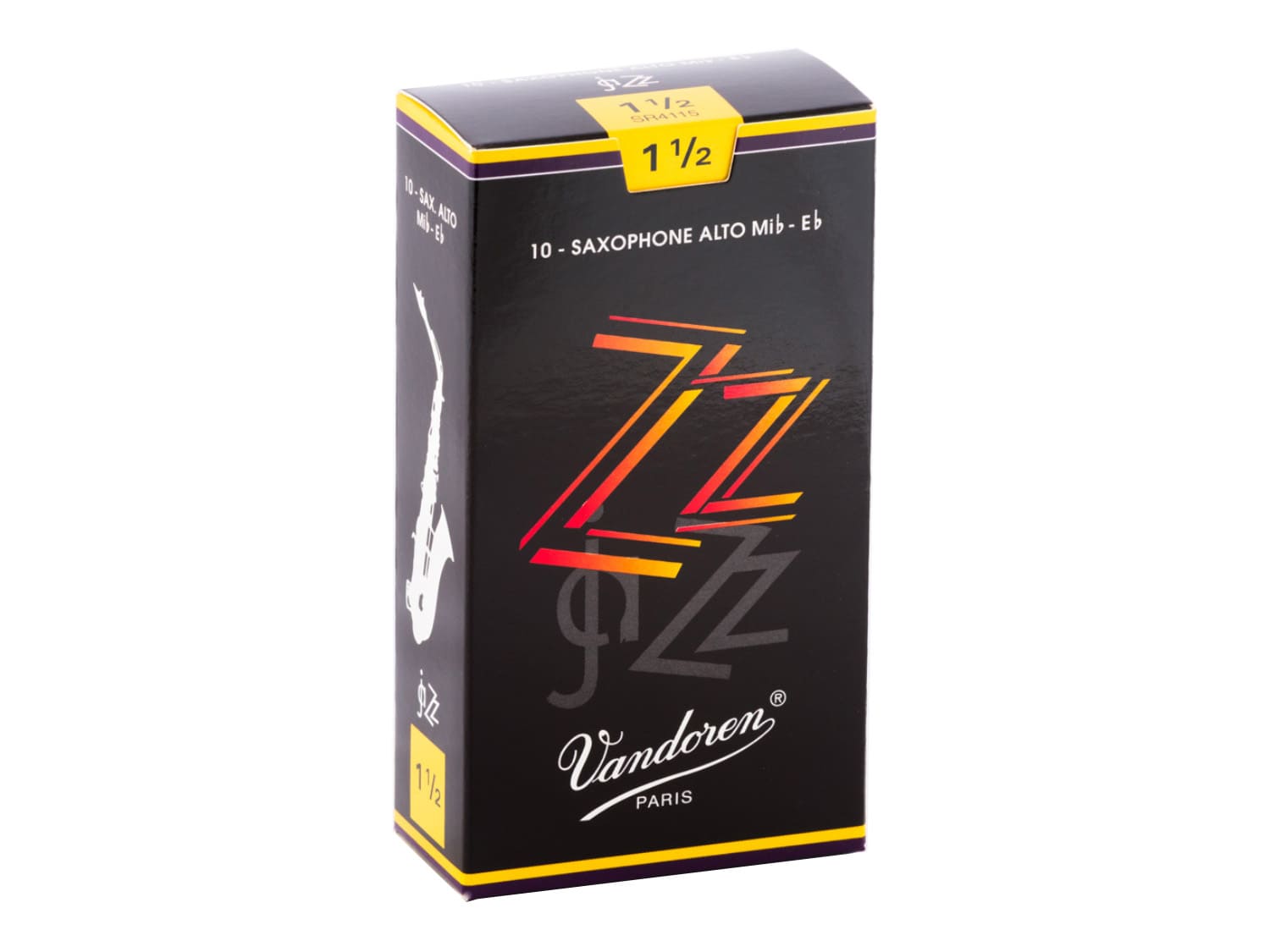 Vandoren Alto Sax Blätter ZZ 1,5