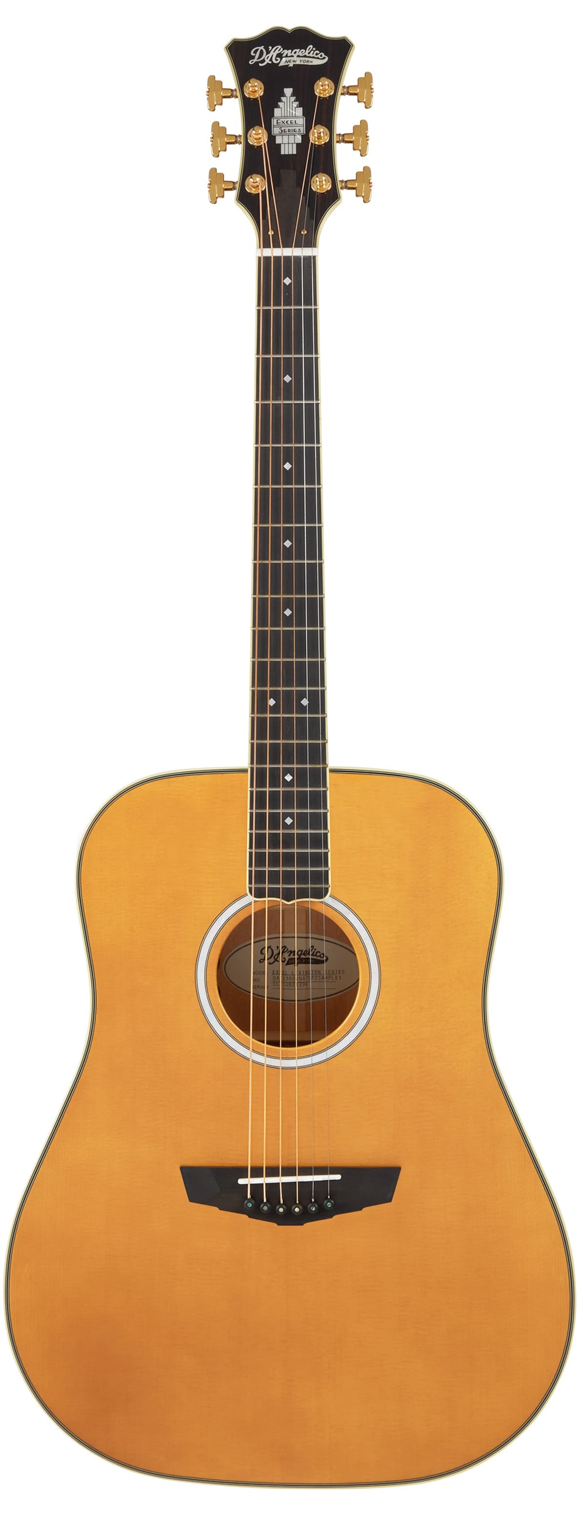 D'Angelico Excel Lexington Vintage Natural