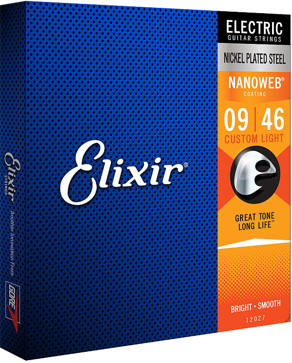 Elixir Nanoweb Custom Light 12027