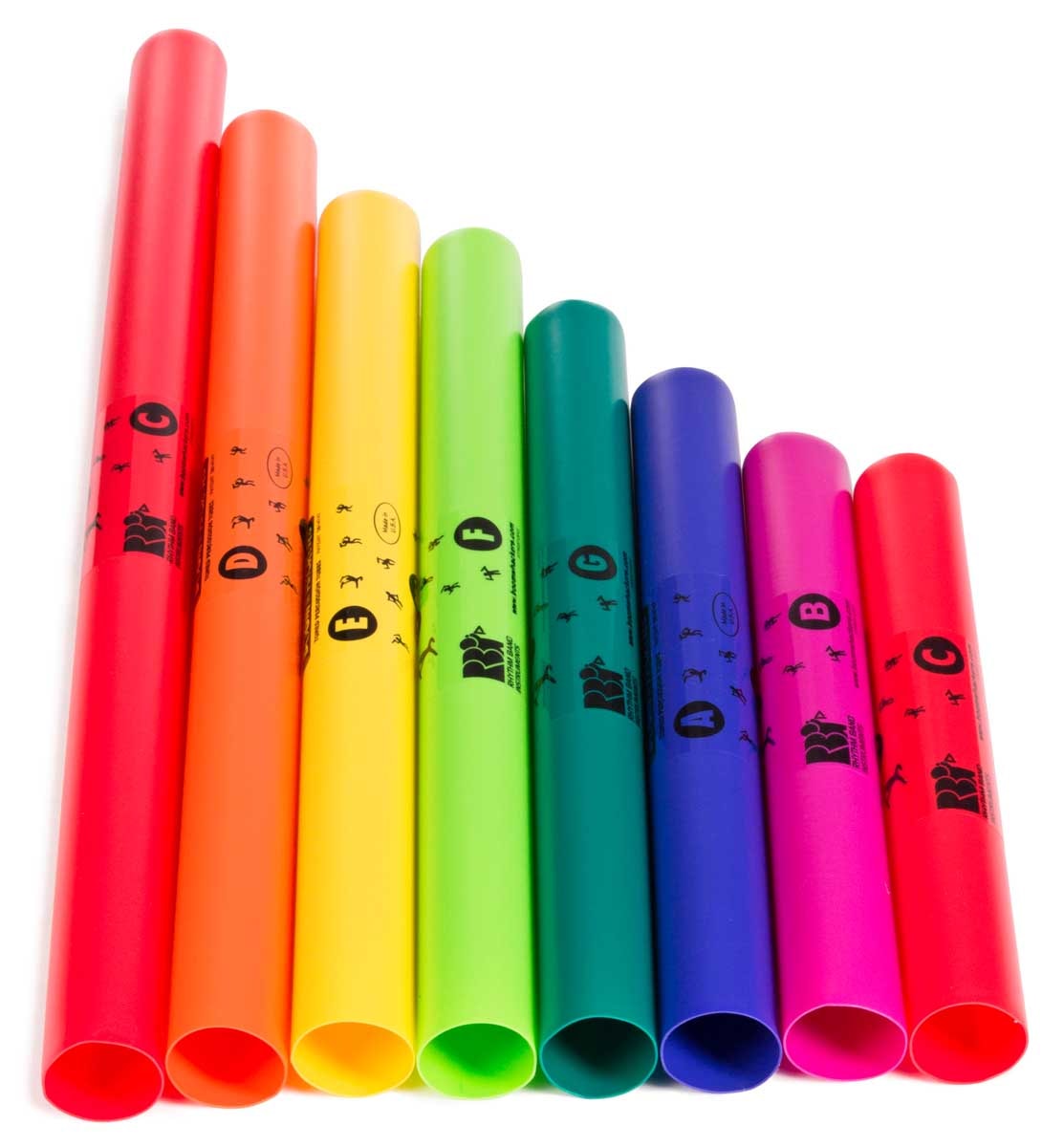 Boomwhackers BW-DG 8 Töne diatonisch