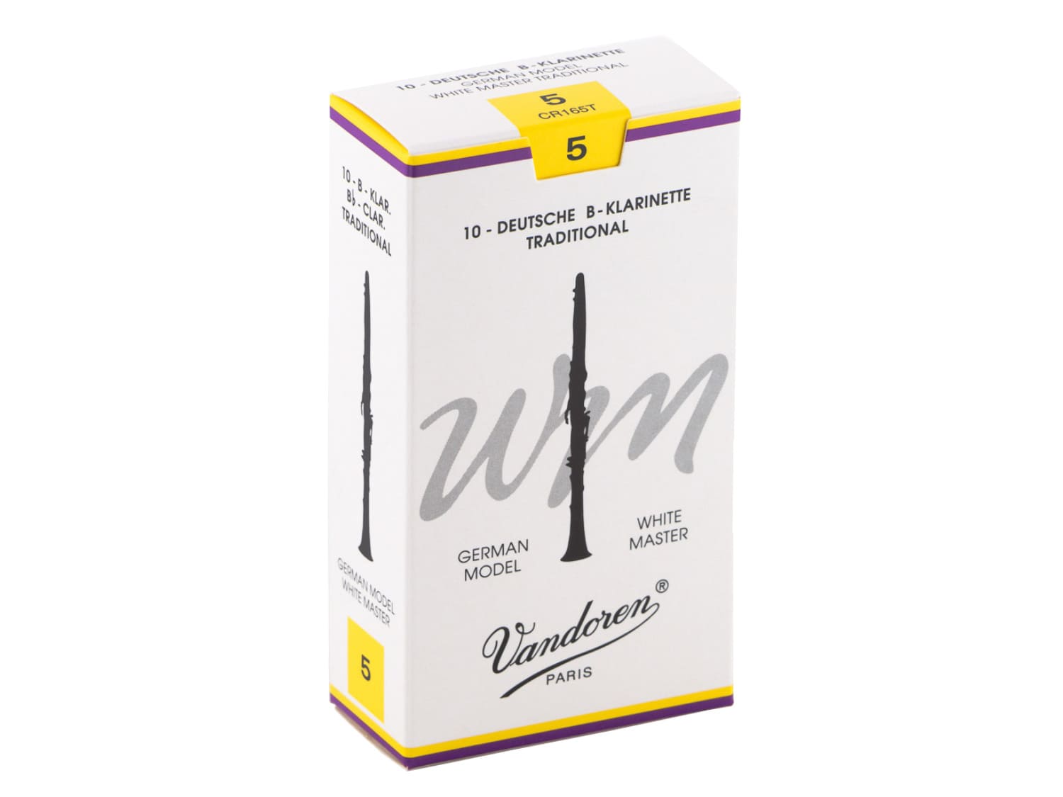 Vandoren Bb-Klarinette Blätter White Master Traditional 5,0