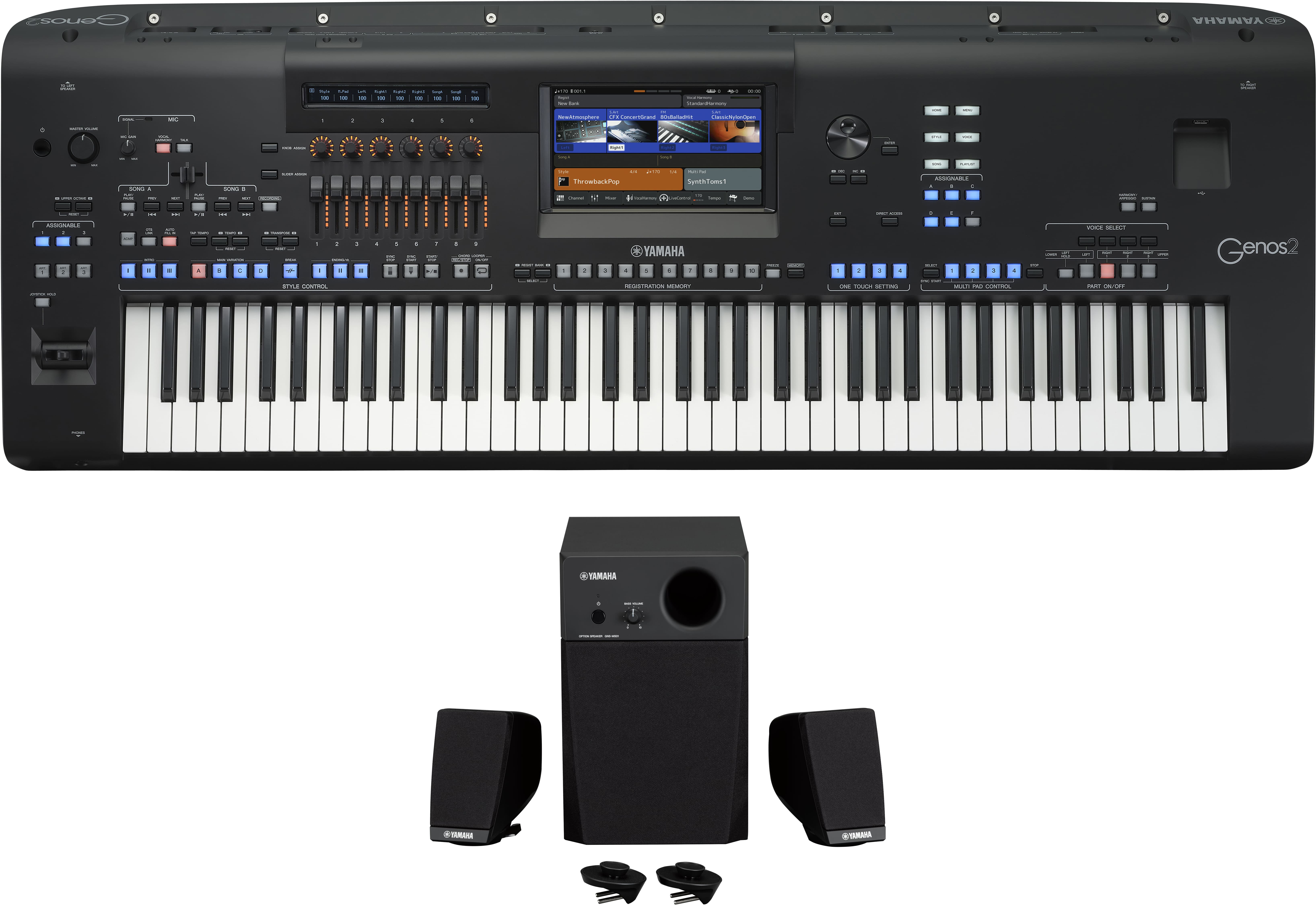Yamaha Genos 2 Bundle