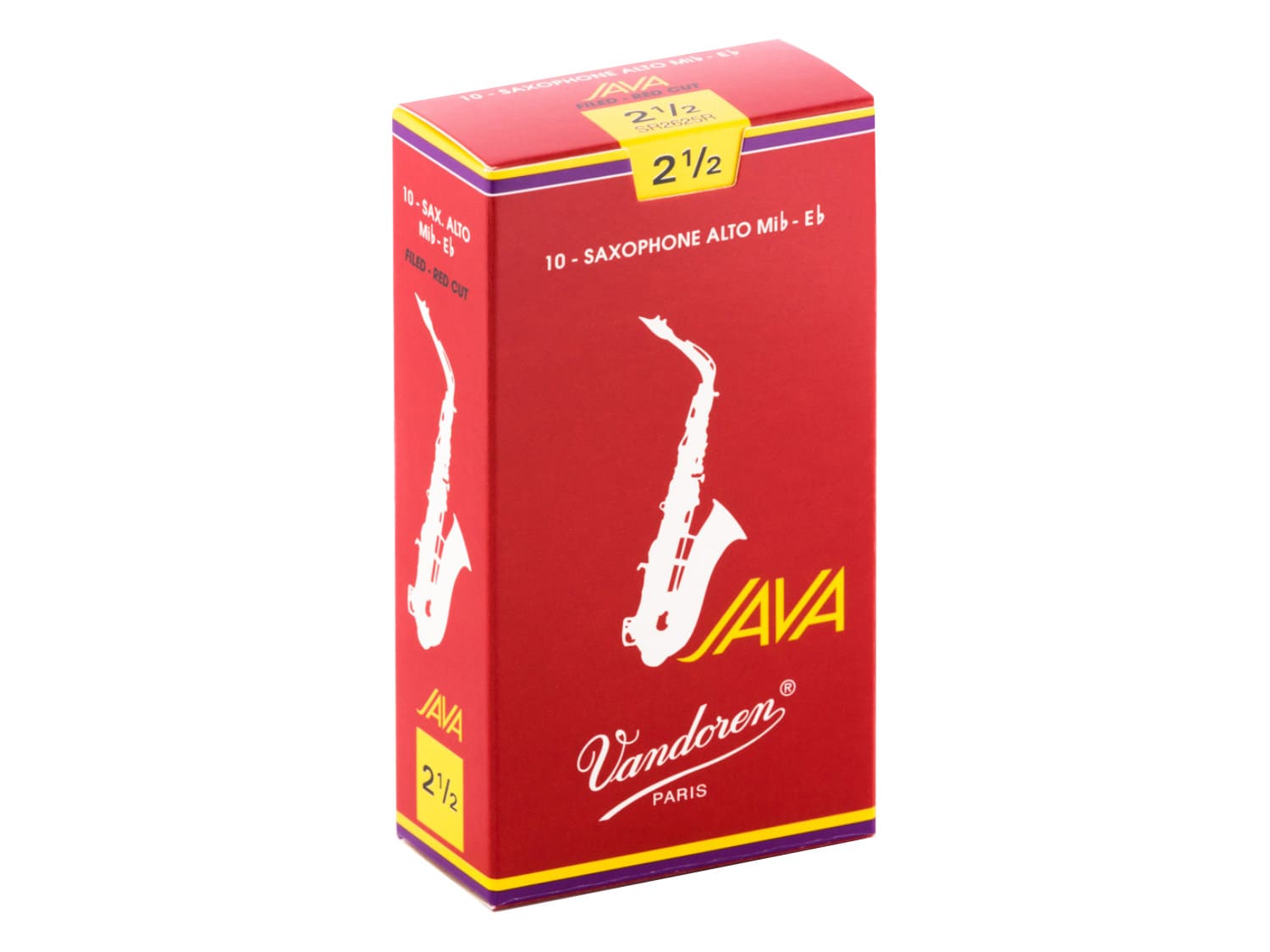 Vandoren Alto Sax Blätter Java Red 2,5