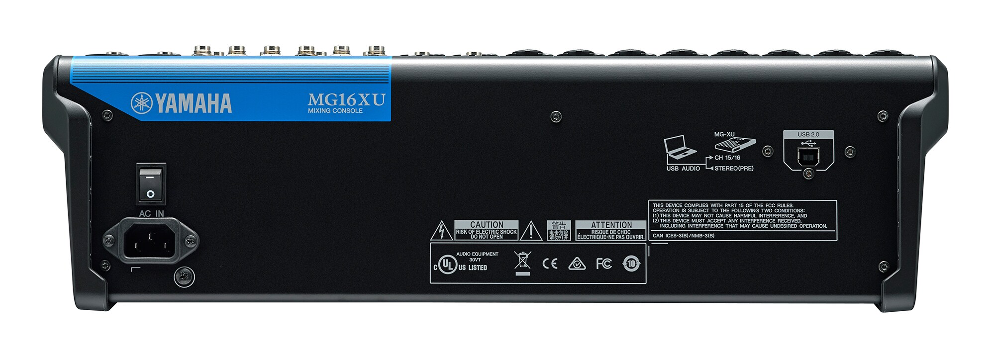 Yamaha MG16XU 16-Kanal Mischpult Konsole