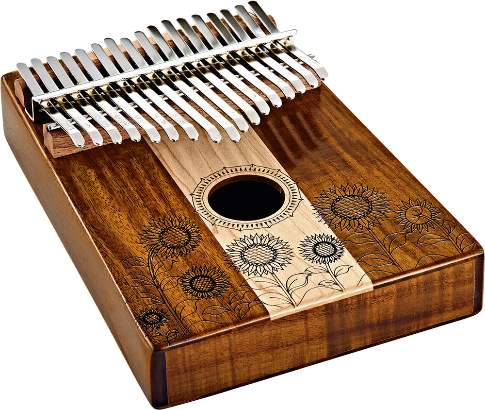 Meinl Sonic Energy Sound Hole Kalimba KL1706H, 17 Töne, Ahorn + Akazie
