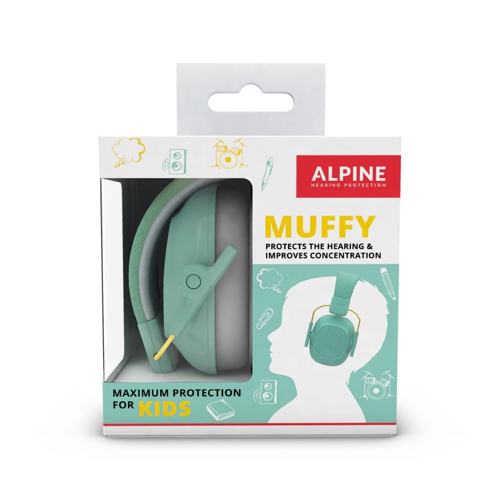 Alpine Muffy Kids Gehörschutz Minzgrün