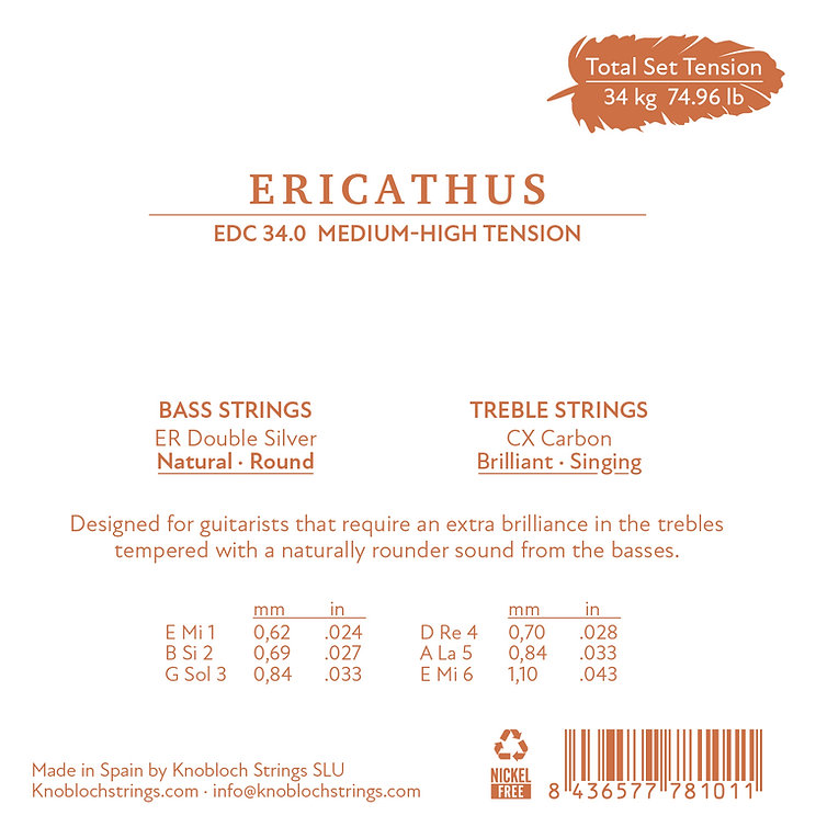 Knobloch EDC 34.0 CX Carbon "Erithacus"